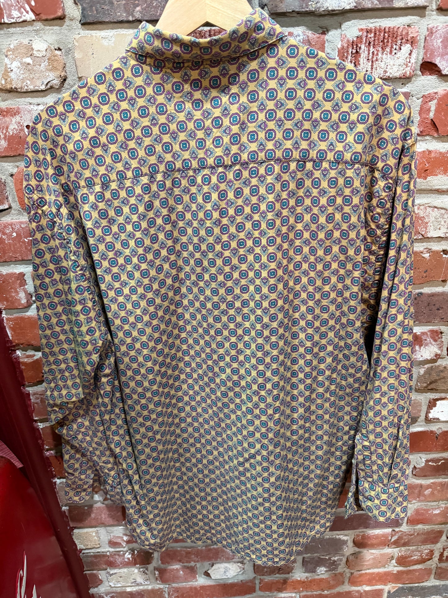 The Rogue Geometric Print Button Down
