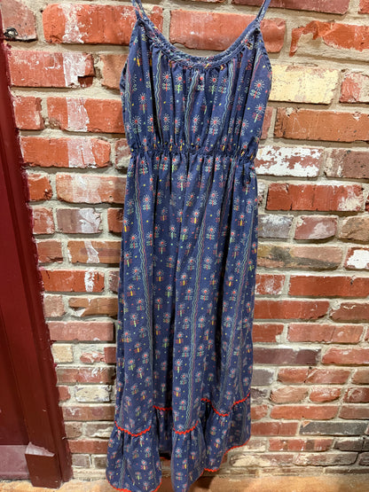 Floral/Geometric Print Dress