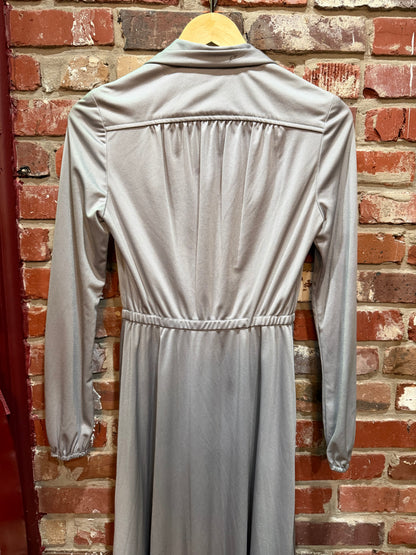 70s Silver Dress
