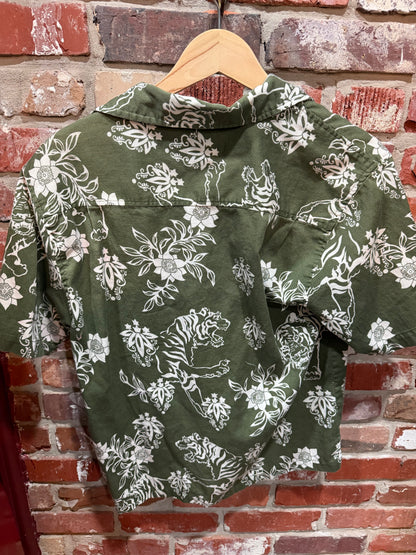 OP Floral Button Up