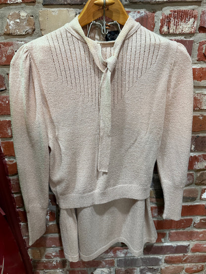 Robert Arthur Blush Knit Set