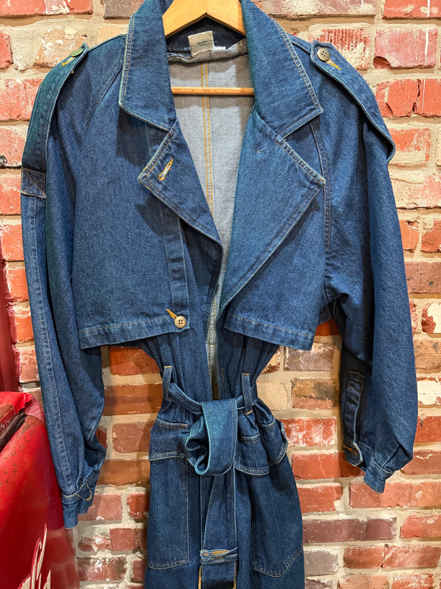 Together Denim Trench