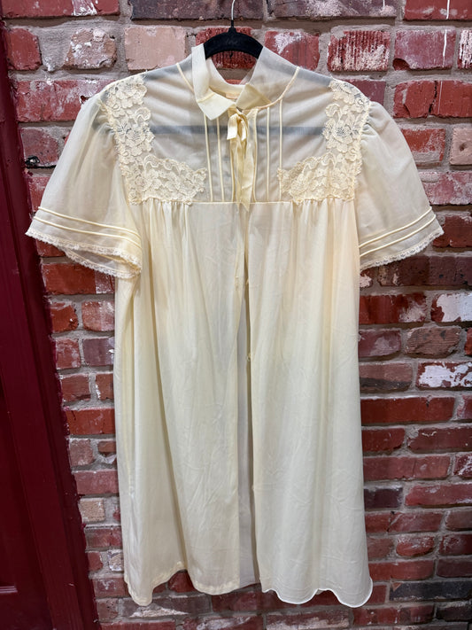 Gaymode Yellow Peignoir Set