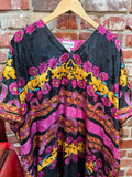Winlar Jacquard Floral Caftan