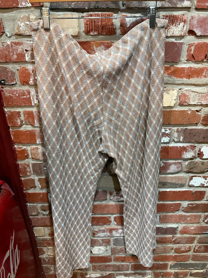 VIVO Textured Wide-Leg Trousers