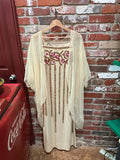 Shaheen Tan Shawl & Dress