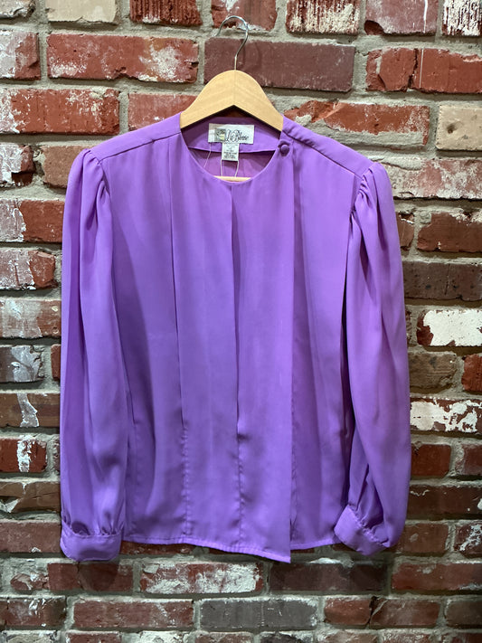 Lavender La Blouse Blouse