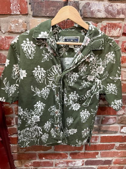 OP Floral Button Up