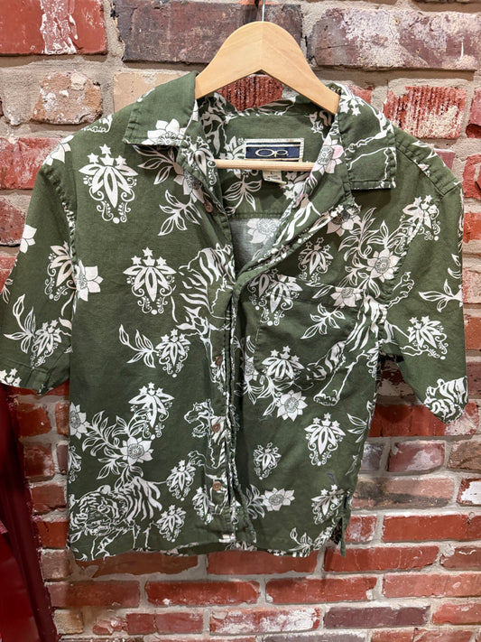 OP Floral Button Up