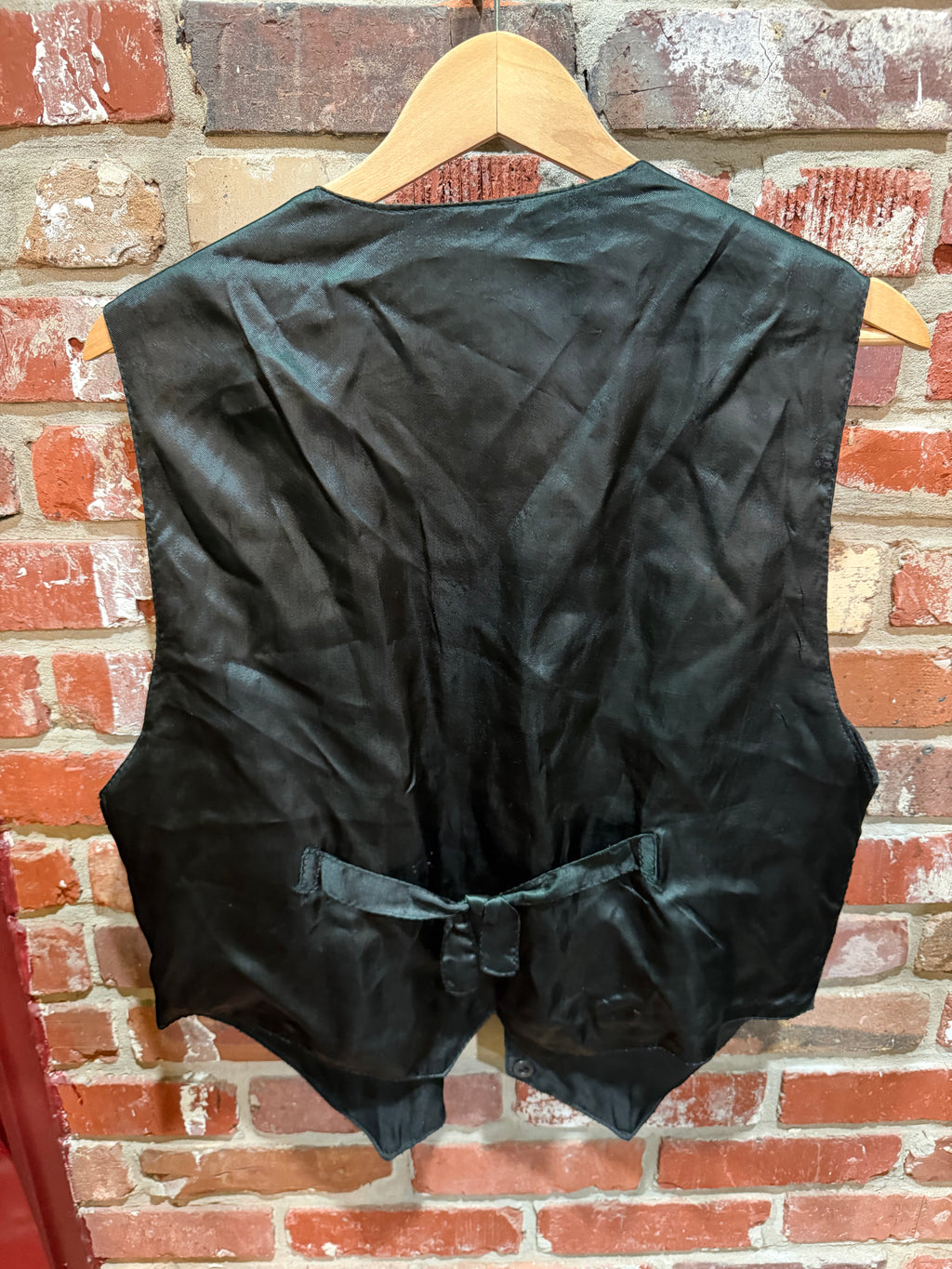 Mona Mode Black Leather Vest