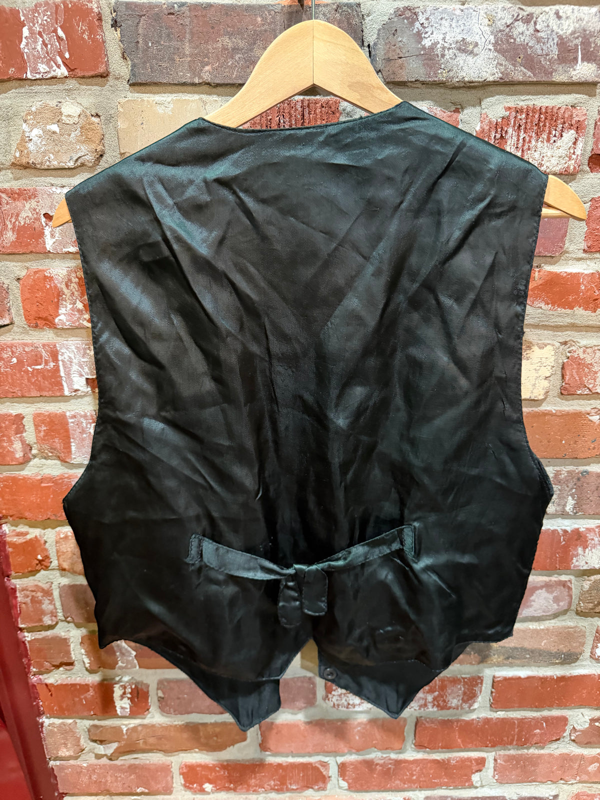 Mona Mode Black Leather Vest