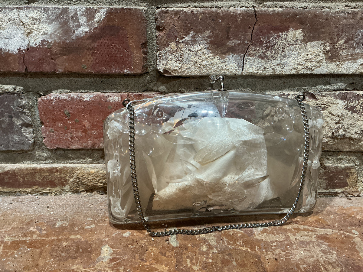 Clear Lucite Mini Bag