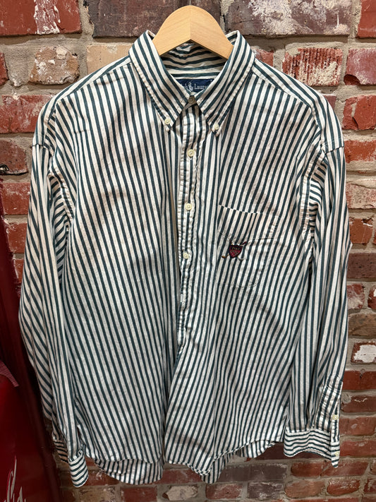 Ralph Lauren Wide Striped Button Down