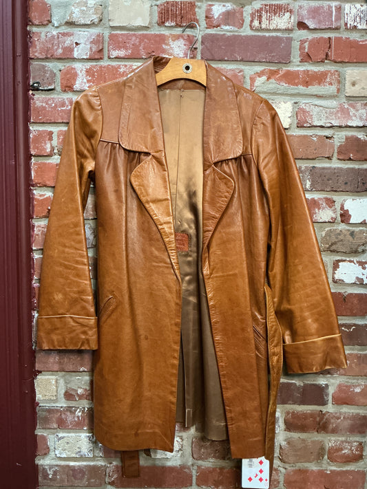 Dark Horse Leather Belted Jacket