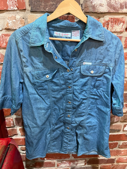 Gloria Vanderbilt Chambray Shirt