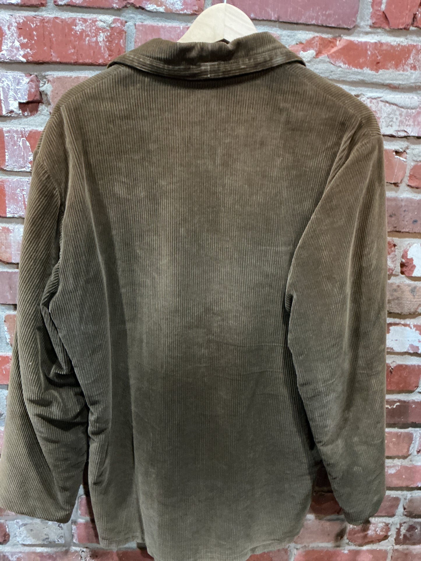 Brown Bond Corduroy/Fleece Jacket