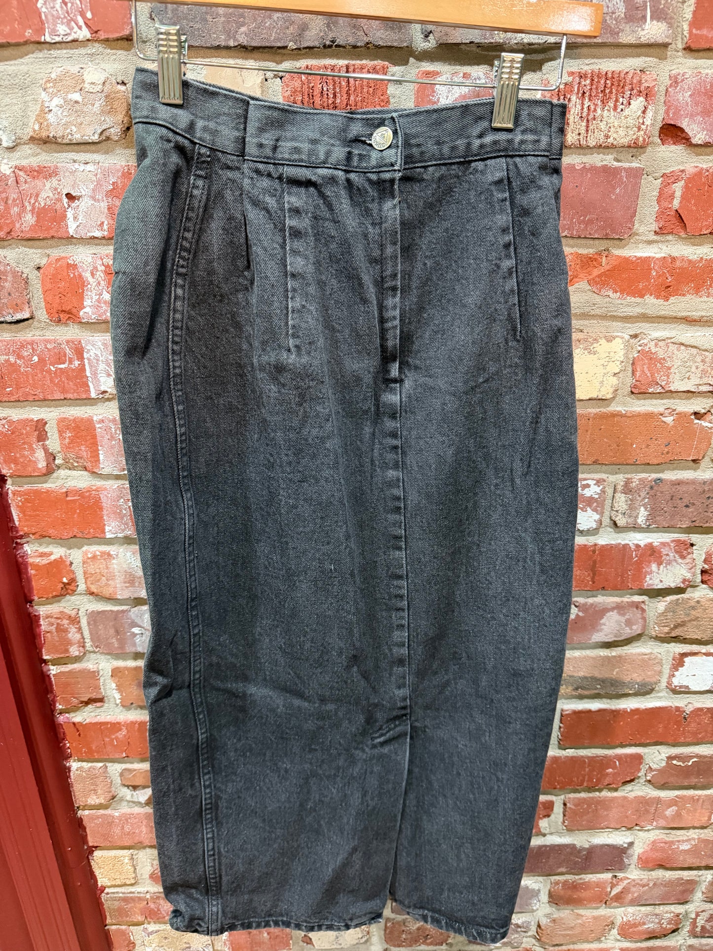 Guess Black Denim Skirt