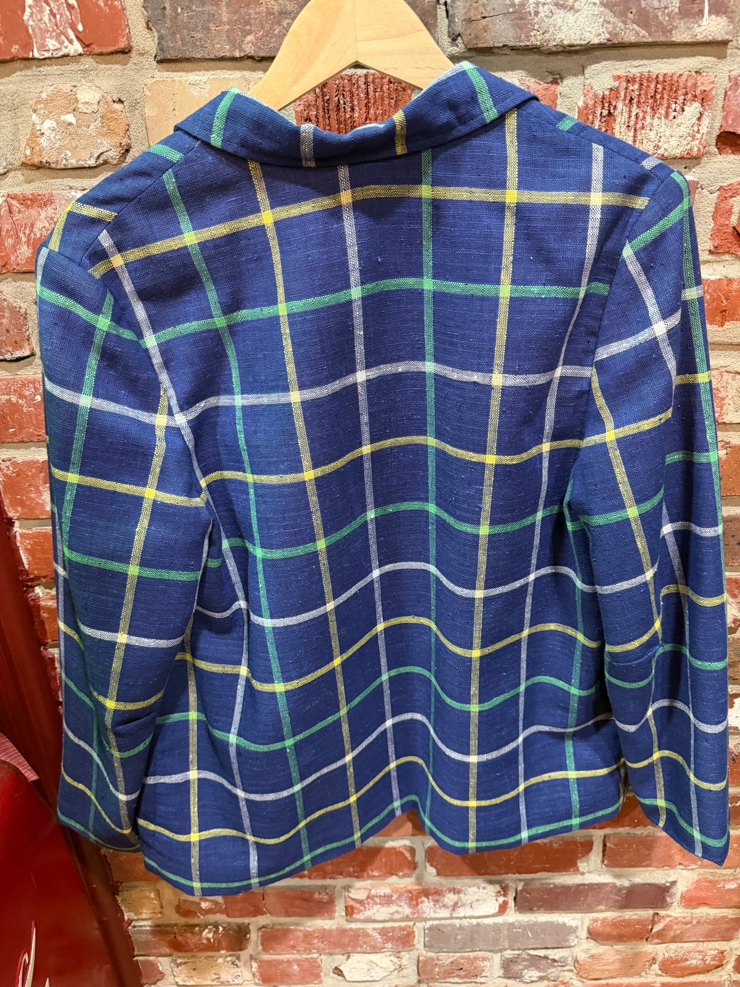 Cos Cob Plaid Blazer