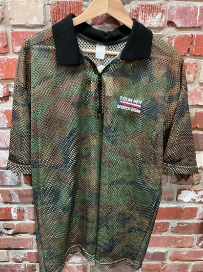 Tommy Sports Gear Camo Mesh Polo