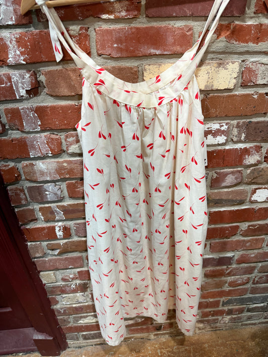 Red/White 90s Dress