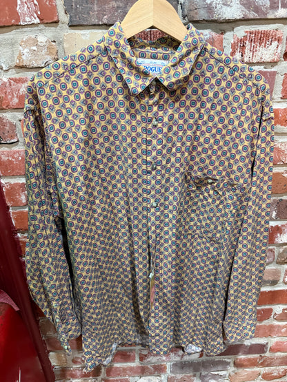 The Rogue Geometric Print Button Down