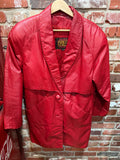 G III Red Leather Jacket