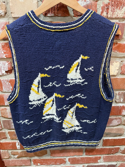 Robert Scott Sailboat Sweater