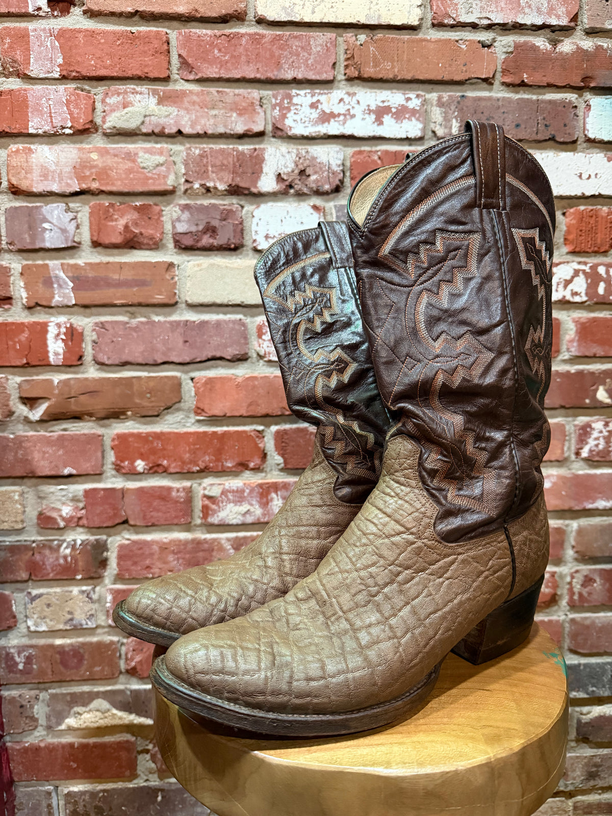 Delta Leather Western Boots