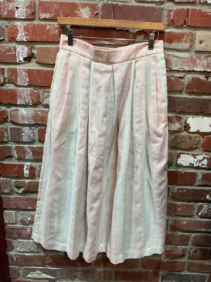Jack Winter Pink Linen Skirt