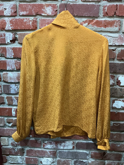 Mary Ann Restivo Gold Blouse
