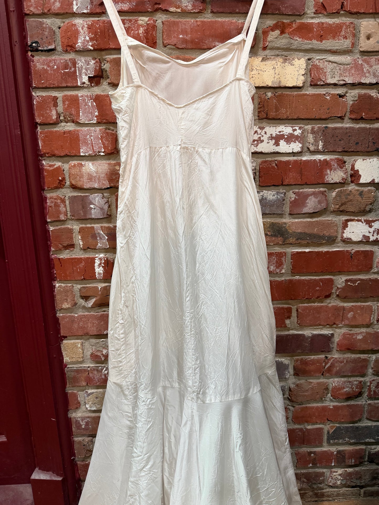 Ivory Satin Bridal Slip