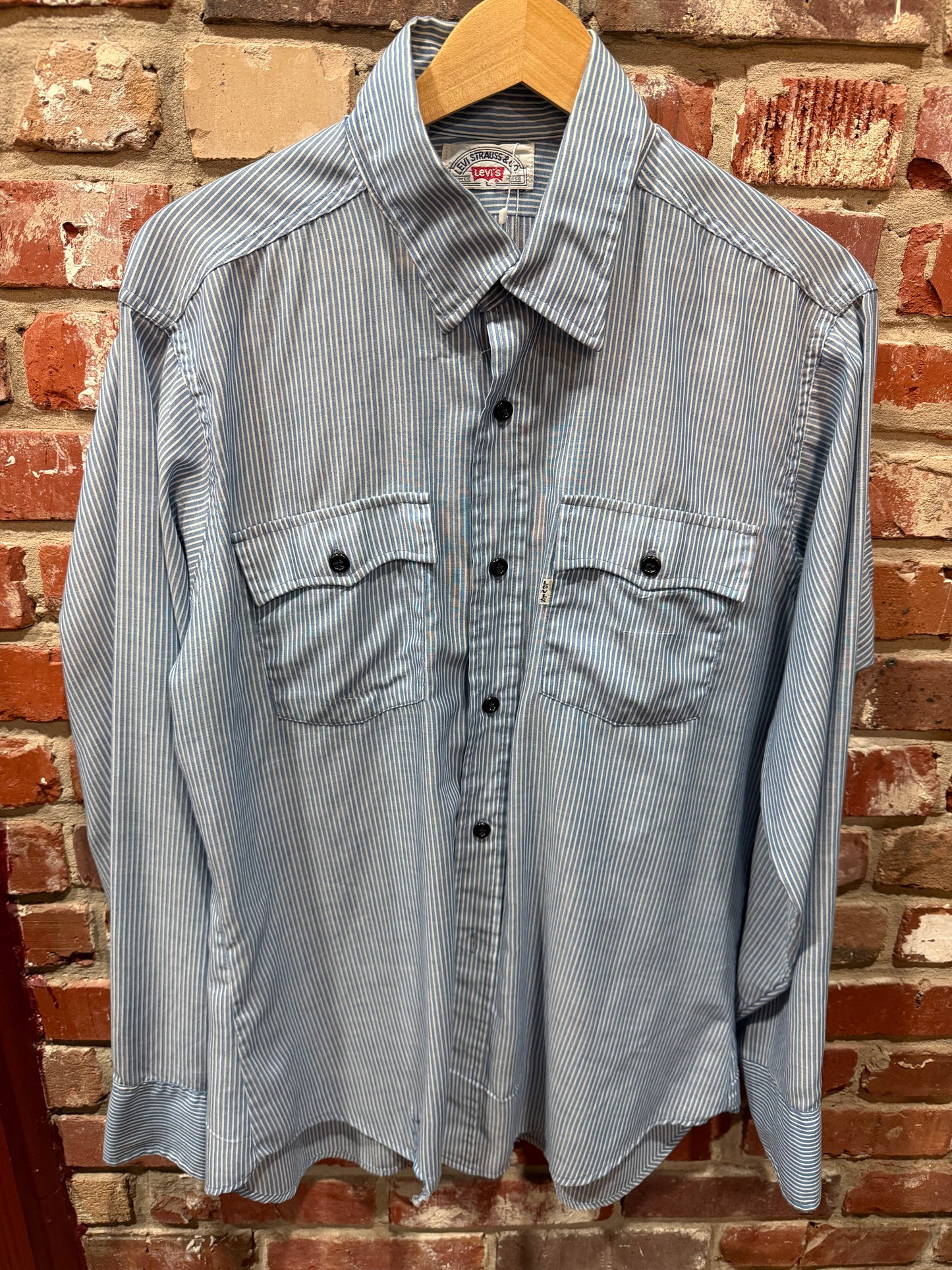 Levi’s Striped Button Down
