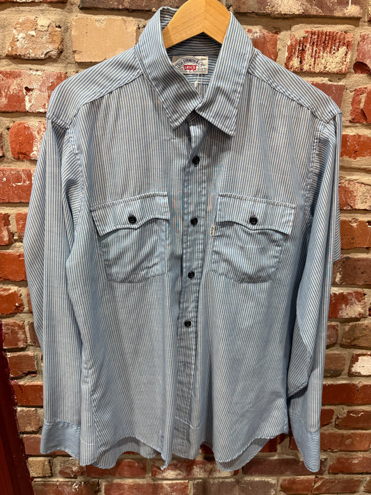 Levi’s Striped Button Down