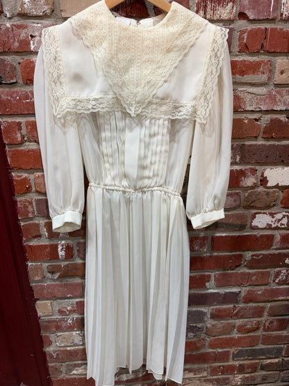 AJ and Friends White Lace Dress