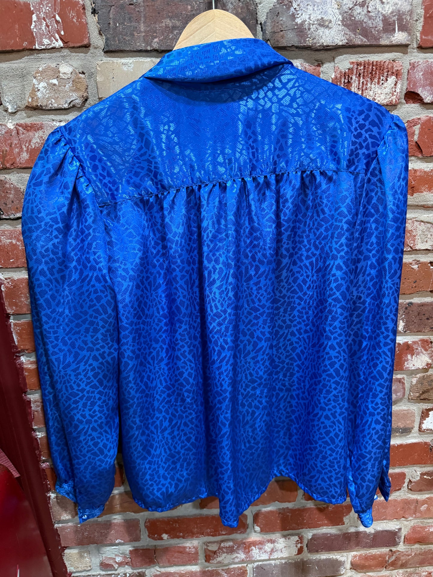 Josephine Cobalt Blue Blouse