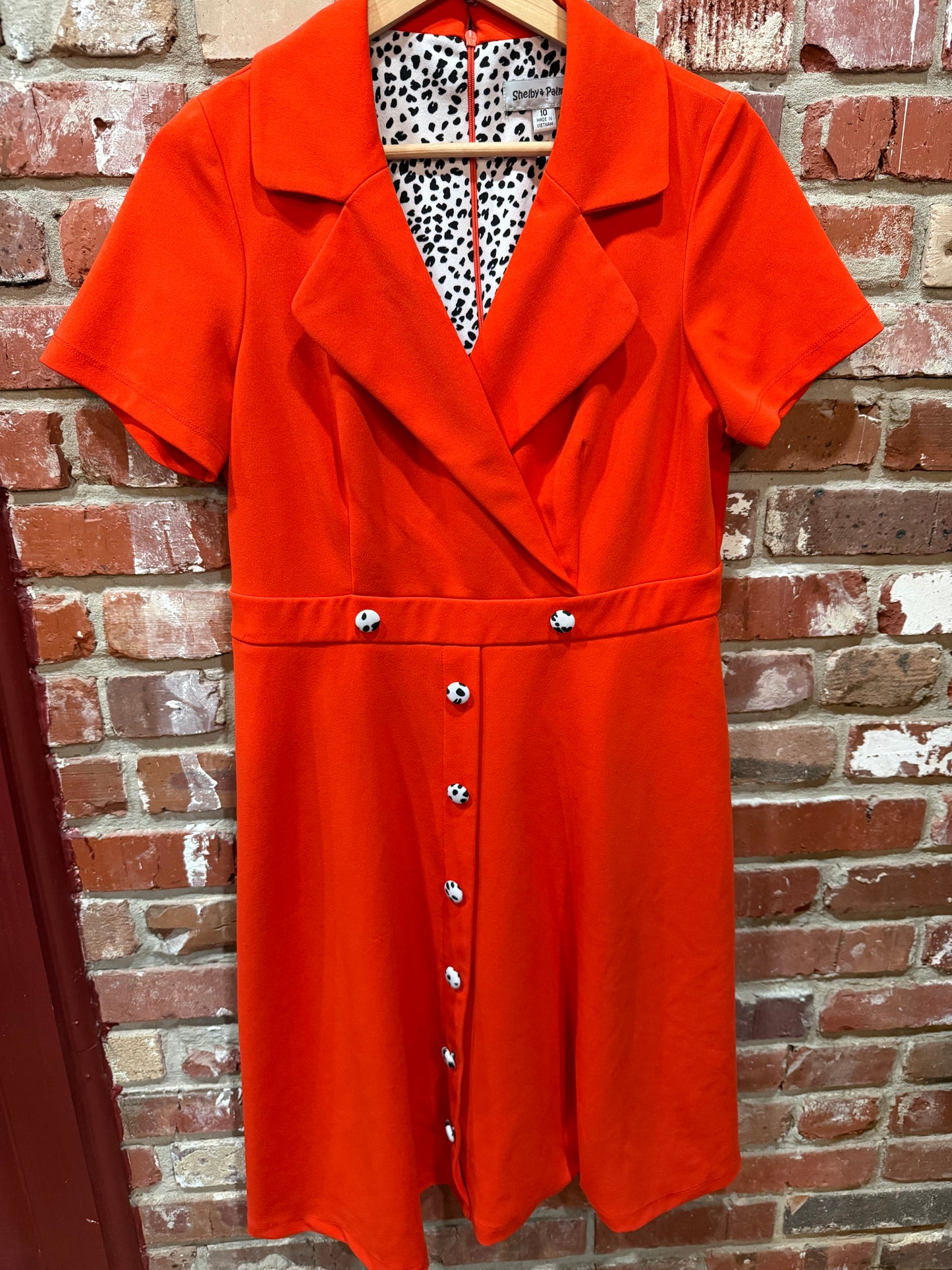 Shelby & Palmer Orange Dress