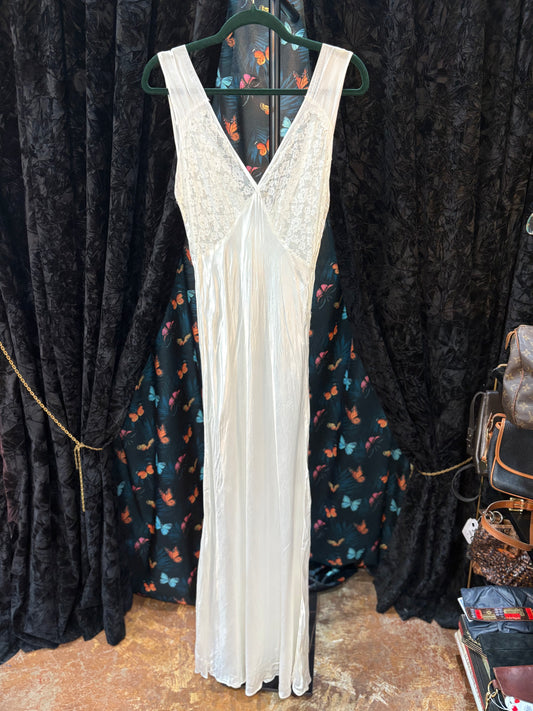 Bridal Satin & Lace Set