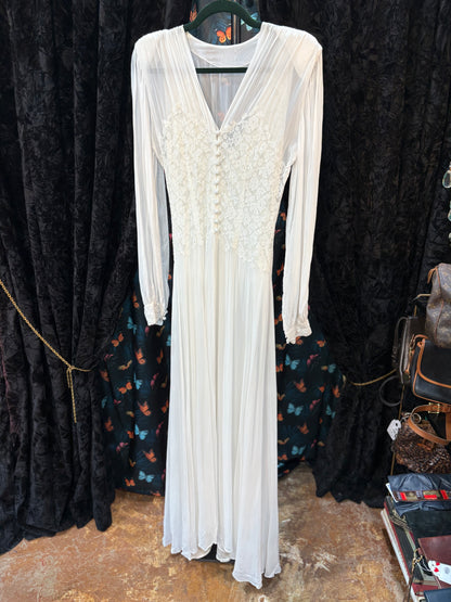 Bridal Satin & Lace Set