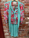 Susan Freis Blouse & Dress Set