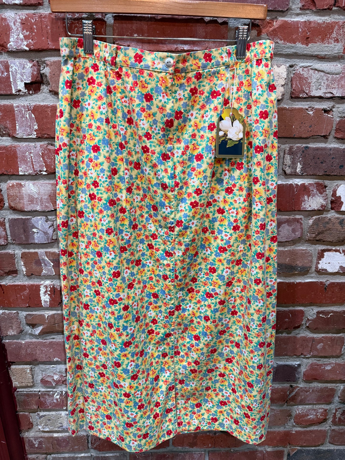 Susan Bristol Casuals Floral Skirt
