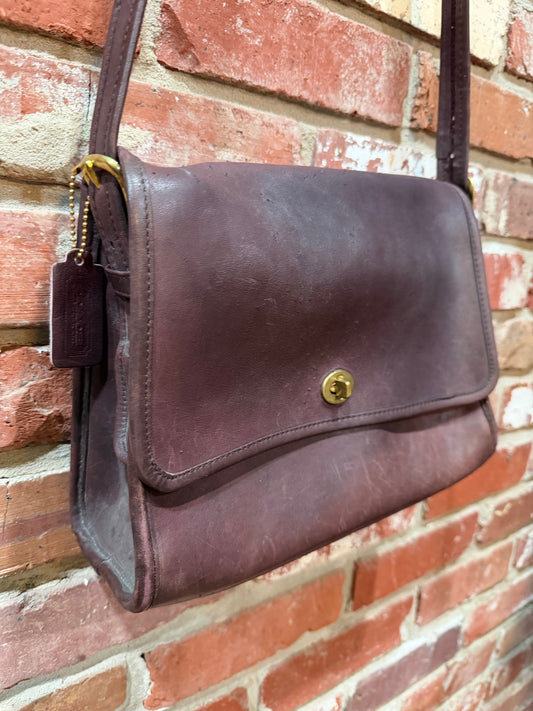 Vintage Leather Coach Purse
