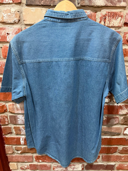 Bobbie Brooks Denim Flower Shirt