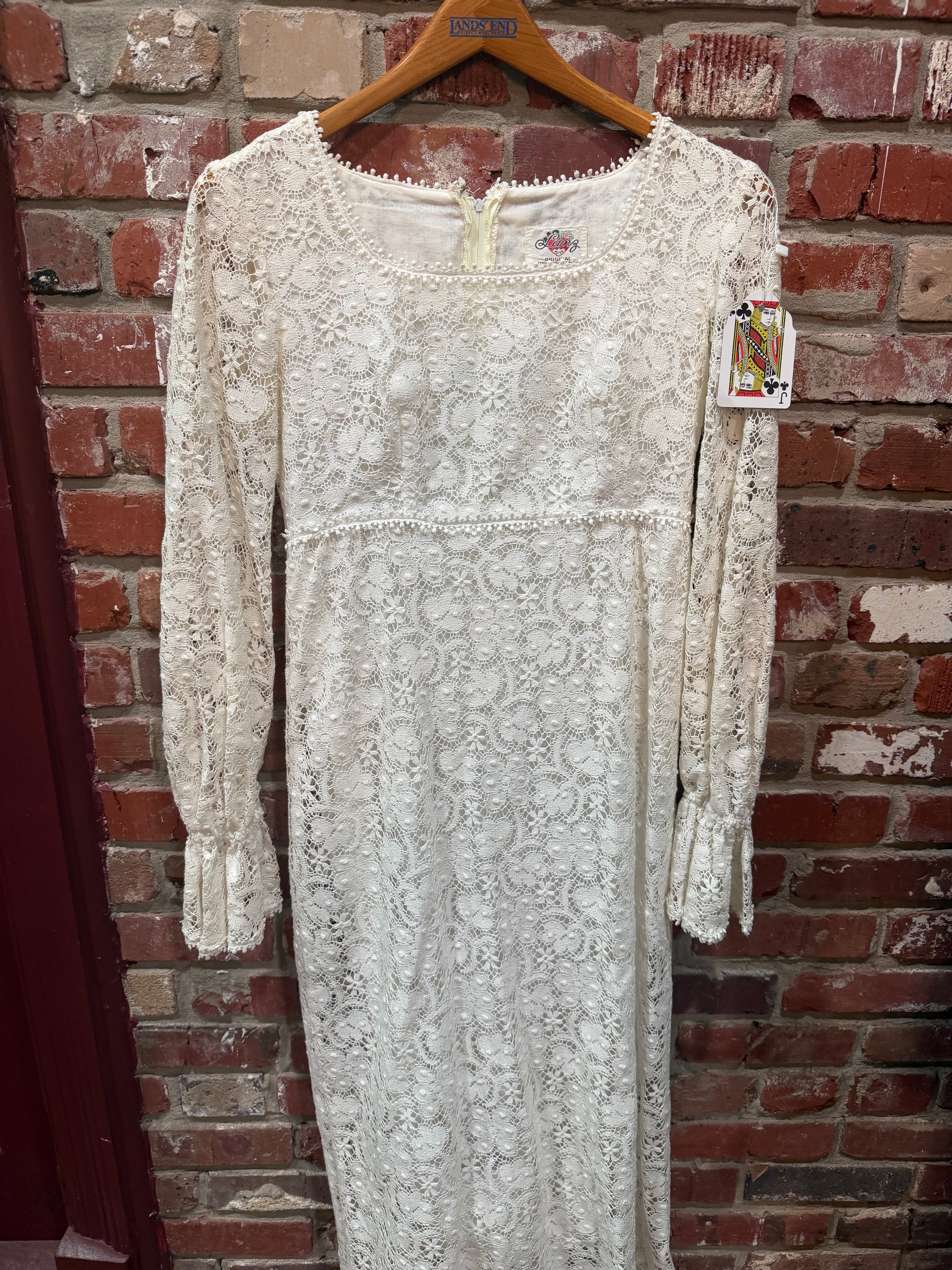 Lanz Original Ivory Lace Prairie Dress