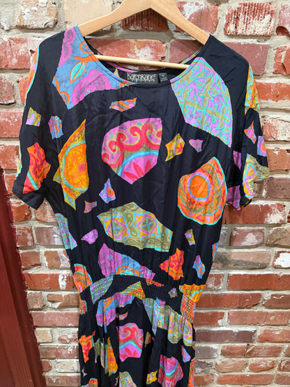 Karen Kane Abstract Dress