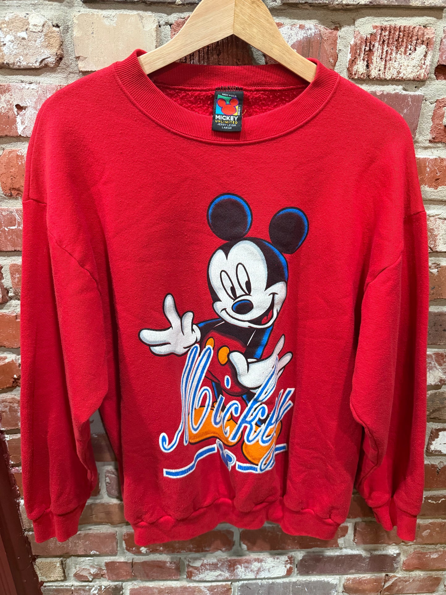 Mickey Red Pullover