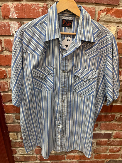 Plains Western Wear Pearl Snap Shirt