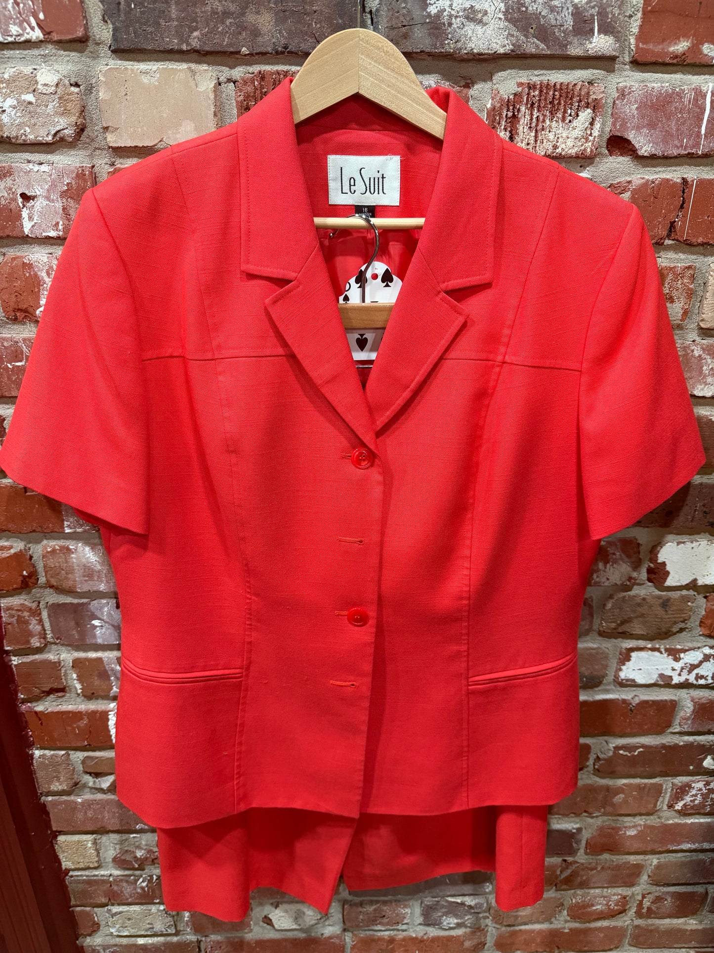 Le Suit Blazer & Skirt Set