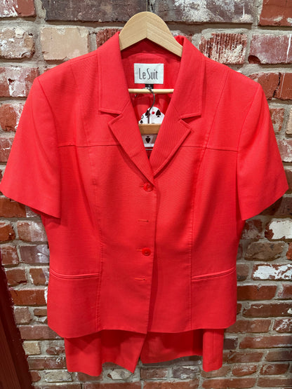 Le Suit Blazer & Skirt Set