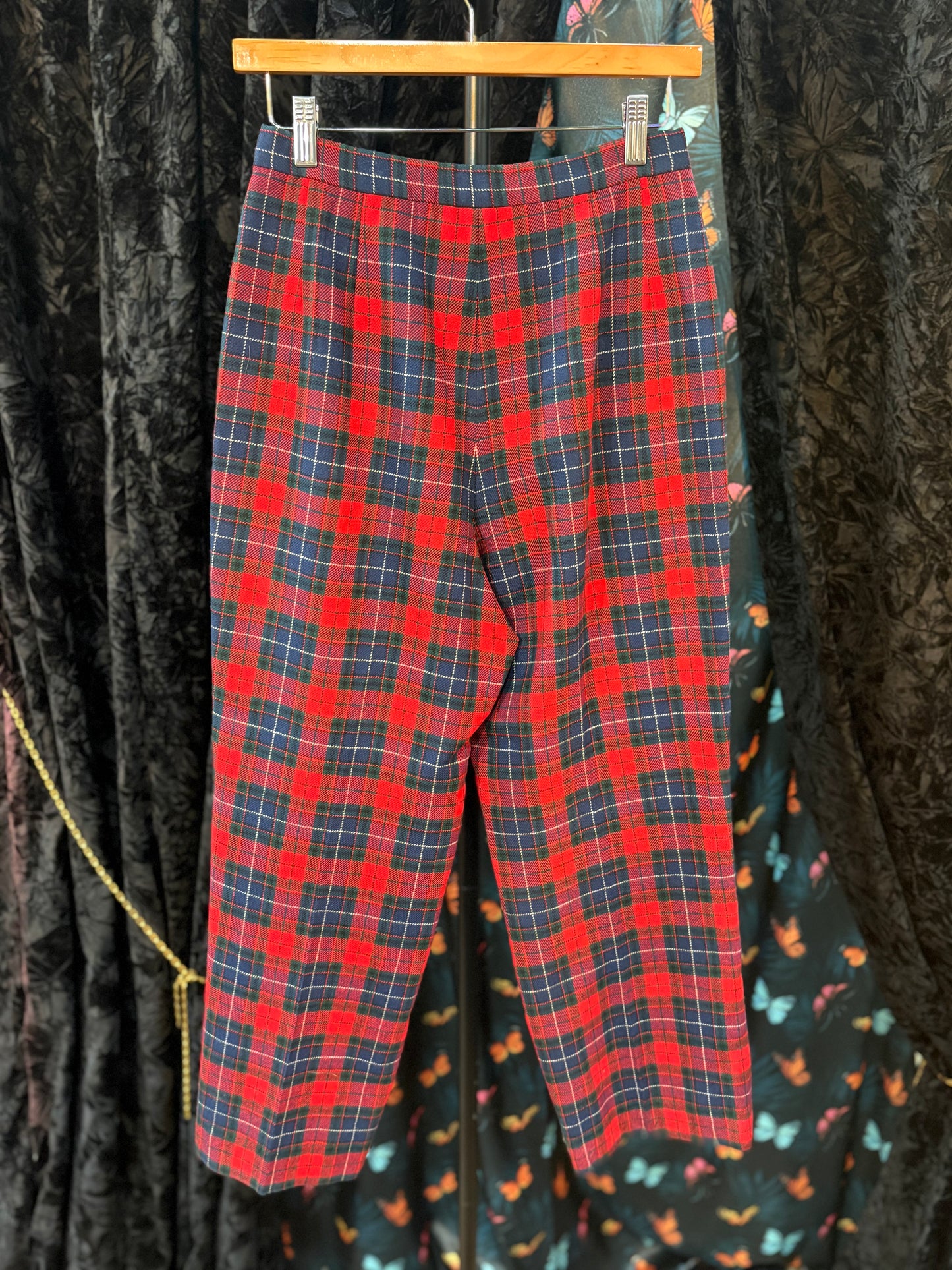 Pendleton Plaid Pants Set