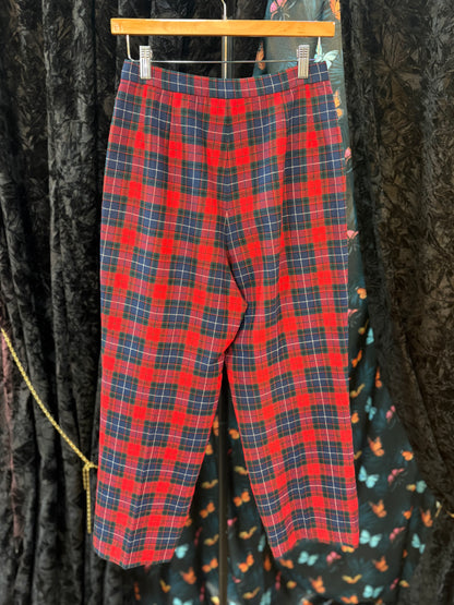 Pendleton Plaid Pants Set